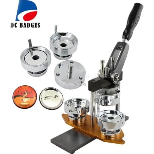 NEW 2" 50mm Metal badge press machine button making machine