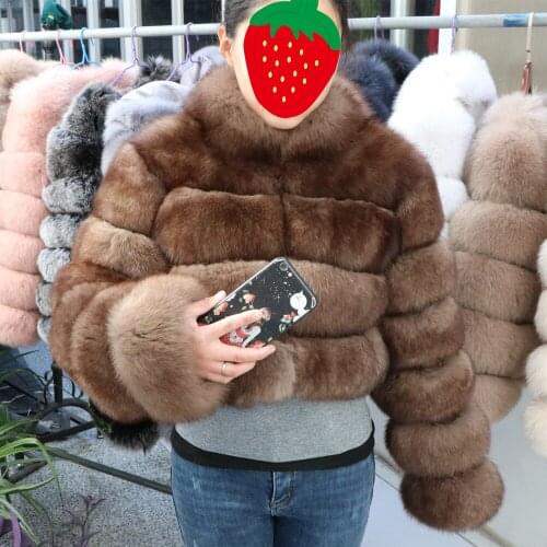 Queentina Short Fur Coats