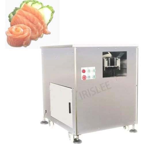 Factory high effect automatic cutting fish fillet machine salmon fish slicing cutting machine