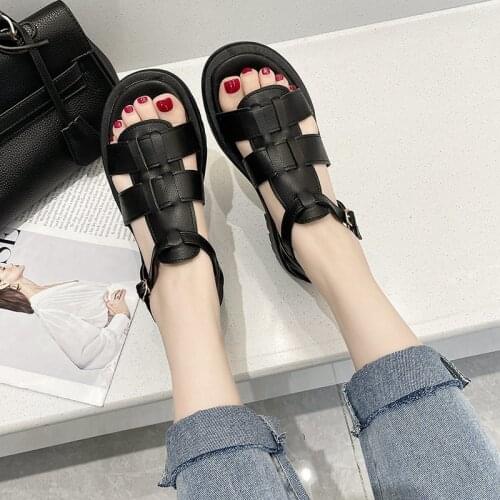 Women Sandals 2021Womens Summer Flip-flops Women Sports Heels Sandal Summer Shoes Orthopedic Comfort Fema Compensees Female-41