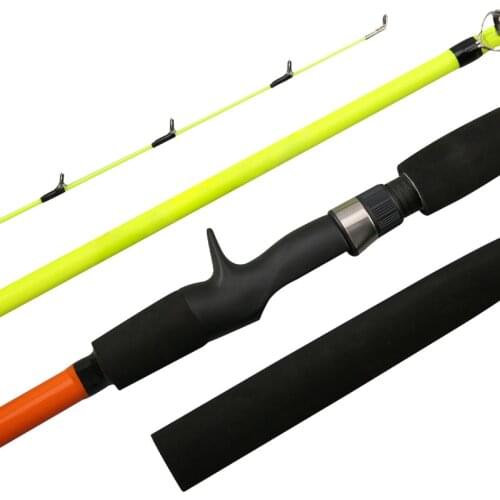 1.6m 1.8m 2.1m 2.4m Hard 2 Section Fishing Rod Lure Rod Fishing Pole Telescopic Casting Spinning Fishing Rod