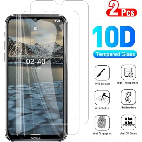 2PCS For Nokia 2.4 Tempered Glasses Protective ON Nokia2.4 6.5 INCH Glas HD Anti-Scratch Screen Protector Phone Cover Film