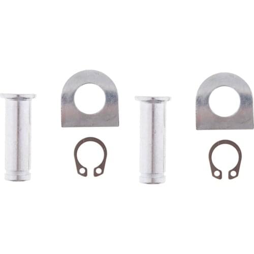 2x Motorcycle Chrome Pivot Pin & Clip Kit Hand Lever Pivot Pin and Lock Clip for Harley Sportster Motorcycle Motorbike