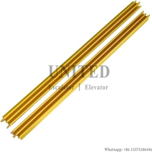 20pcs UNITED Escalator Yellow Plastic Demarcation Strip RIGHT G0455G17 GO455G17 GAA455BW3