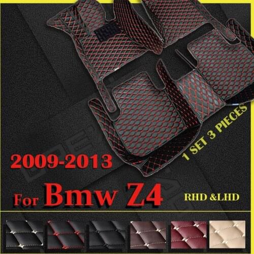 Car floor mats for BMW Z4 E89 2009 2010 2011 2012 2013 Custom auto foot Pads automobile carpet cover