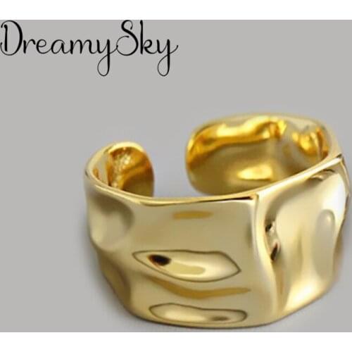 Boho Gothic Men Irregular Geometric Rings For Women Jewelry Birthday Gift Romantic Wedding Engagement Drop Shipping