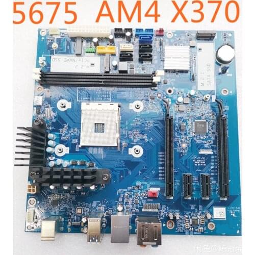 For DELL Inspiron MAX 5675 Desktop Motherboard CN-0477DV AM4 X370 DDR4 16552-1 F6X2V$FA Mainboard 100%tested fully work