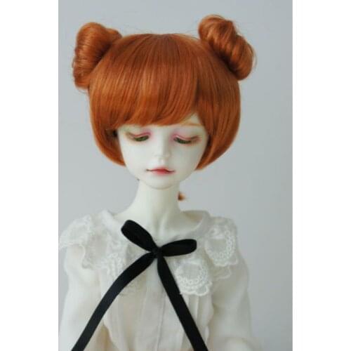 JD301 1/4 Fashion Synthetic mohair BJD doll wig size 7-8 inch MSD double circle concentric tail doll wigs