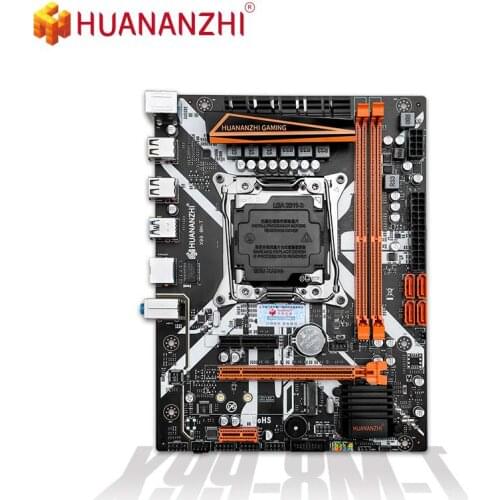 HUANANZHI X99 8M T Motherboard Intel XEON E5 X99 LGA2011-3 All Series DDR3 RECC NON-ECC Memory NVME USB3.0 SATA