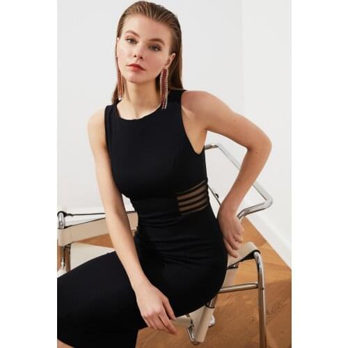 Trendyol Waist Detail Dress TPRSS21EL2191