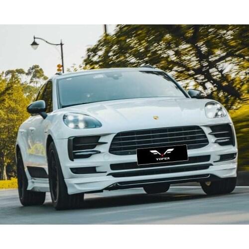 Suitable for Front Modified and Rear Lip Skirt for Poreche Macan Gt950 Bodykits
