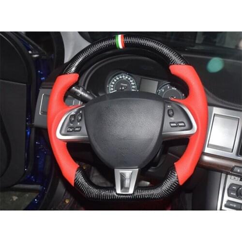 Upgrade Carbon Fiber Steering Wheel For Jaguar XF XE XJ F-TYPE XK xfl XF XE F-PACE HK