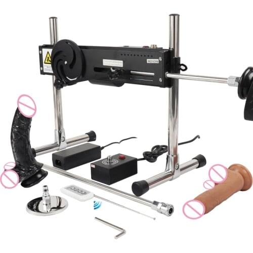 FREDORCH 2020 New premium Sex Machine, Quiet stable, Support Double Rod Wire/Remote/Dual Control Version with Attachements