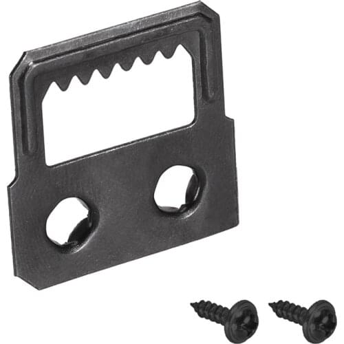 Uxcell Sawtooth Picture Hangers, 27mm x 27mm Double Hole w Screws for Hanging, 100 Pcs