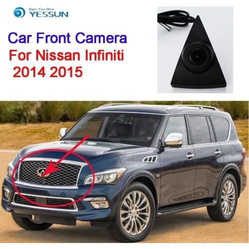 YESSUN CCD Car Front Emblem Camera Logo View Camera For Nissan Infiniti 2014 2015 4S shop high quality car hd Front Camera