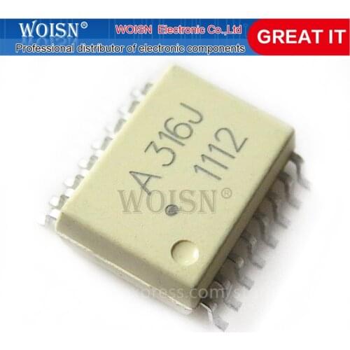 10PCS A316J HCPL-316J SOP16 SOP HCPL316J SMD ME9926A new original In Stock