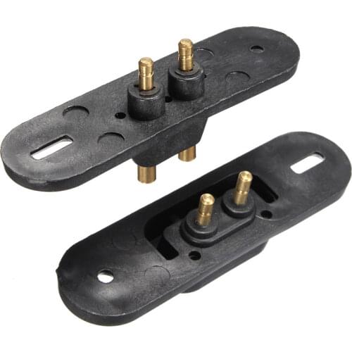 2Pcs Car Sliding Door Contact Switch Van Alarm Central Locking Systems With Mounting Templates Crimp Terminals For VW For FORD