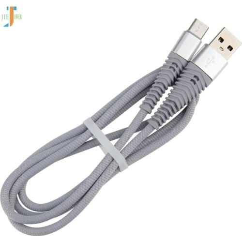 300pcs/lot Wholesale 1m Mermaid Nylon Braided Fabric Micro USB Data Sync Charger Cable for IPhone X MAX Huawei Mate7 Sony C5