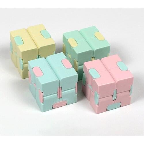6 kinds Mini Infinity Cube Toys For Relieving Stress Anxiety Suitable For Children Adult Fun Magic Cube Decompression Toys