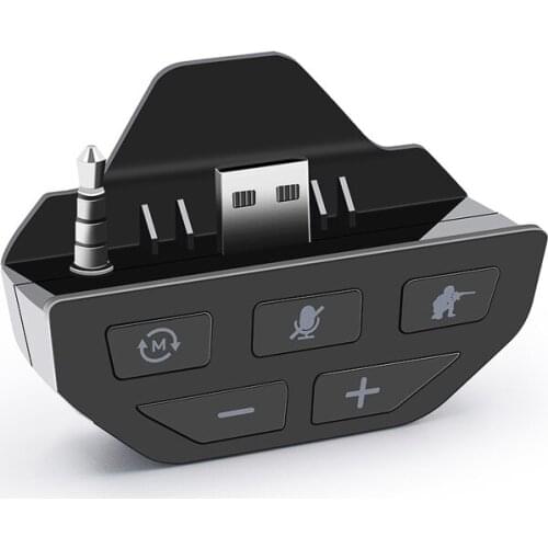 Handle Stereo Headset Adapter Controller -Audio Adapters Headphone Converter For -Xbox One Wireless Gamepad