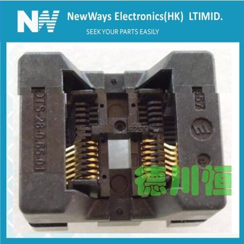Ic Socket Tssop14 To Dip14 Adapter Ots-14-0.65-01Ic Test Block Programmer Adapter