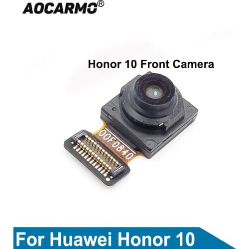 Aocarmo Front Facing Small Camera Module Flex Cable Replacement Parts For Huawei Honor 10