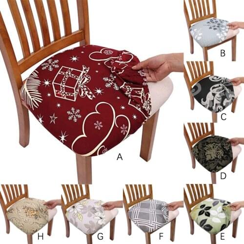 Chair Covers Dining Room Chair Protector Slipcovers Simple home Decoration Elastic Printing Dining Chair Modern Seat Case
