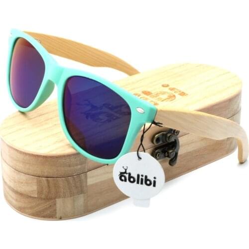 Wood Sunglasses Men,2019 Vintage Bamboo Wood Polarized Sun Glasses Anti-Reflective PC frames Sunglasses gafas de sol mujer