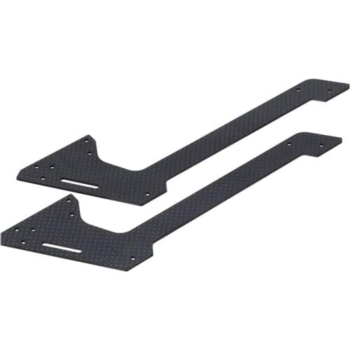 ALZRC - Devil 500 Helicopter Parts 500 RIGID Carbon Fiber Main Frame - Lower - 1.5mm D500R-04