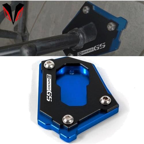 For BMW R1200GS LC K50 R1200 GS Adventure K51 R 1200 GS Kickstand Motorcycle CNC Foot Enlarge Side Stand Extension Pad