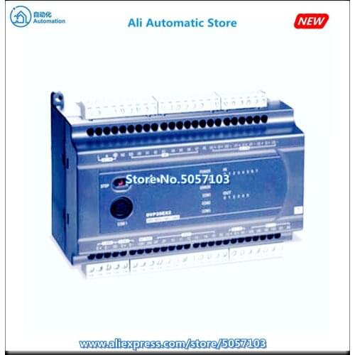 DVP24ES200R 24 Point Host 16DI 8DO Relay 250VAC 24VDC 2A 2 Way 100K Input 2 Way 20K Input AC Power Supply New