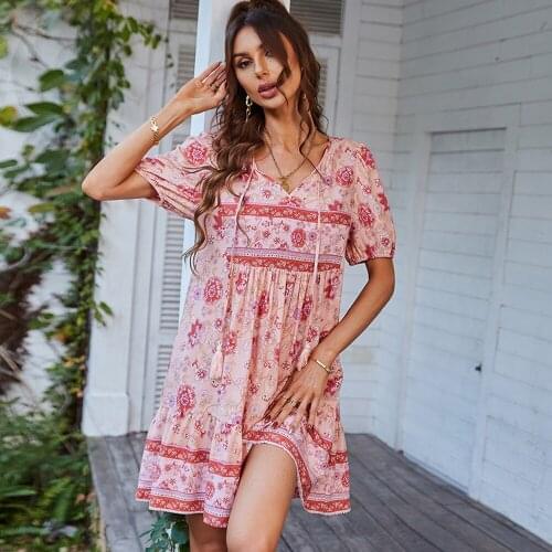 Summer Dresses With Sleeves Ibizacolor China