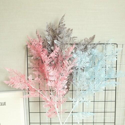 Artificial flower INS wind tower pine mist bamboo leaves grass home decoration wedding holding flowers fake flowers party access