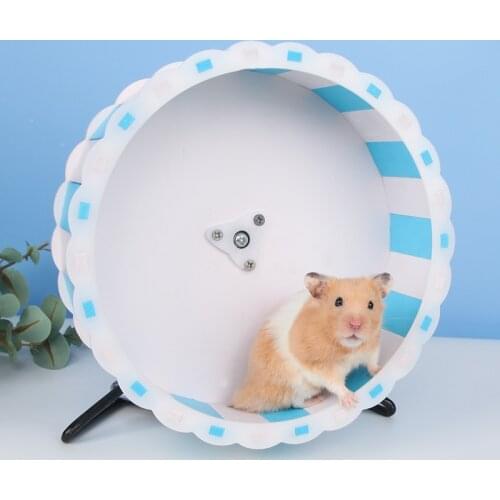 Hamster Wheel Non Slip Silent Pet Supplies Gerbils Mice Rotatory Cage Accessory Sports Toy Squirrel Running Wheel Exercising