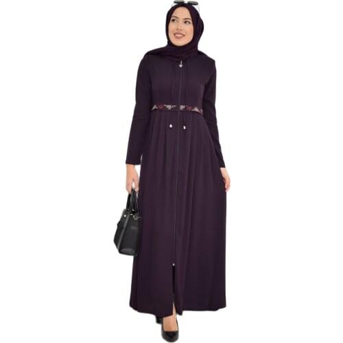 MC2011 Women Long Sleeve Muslim Abaya Dress Maxi Kaftan womens dress TASSEL DETAIL ABAYA woman dress dresses for women skirt