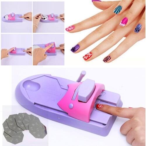 DIY Portable Nail Printer Art Stamping Tool Nail Polish Decoration Printer Machine Nail Stamper Set for Nail Design