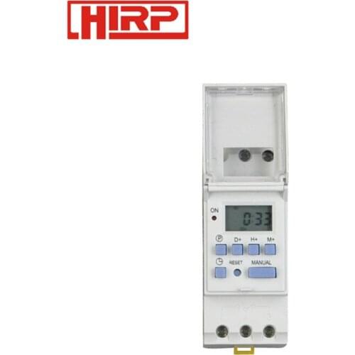 RPT8A16 LCD Digital Programmable Timer Switch 16A 110Vac Weekly or Daily timer switch