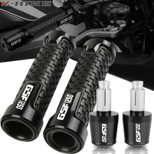 7/8" 22mm Motorcycle Handlebar Grips Ends Handle Bar Cap End Plug FOR SUZUKI GSF1250 GSF 1250 BANDIT 2007-2015 2014 2013 2012