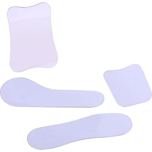 4pcs Dental Orthodontic Reflector Mirror One-side Stainless steel Dental Photography Mirrors Dental Tools Dentistry