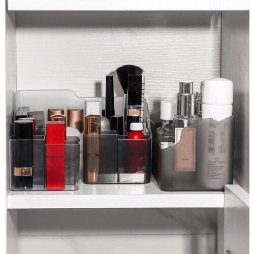 Cosmetics Storage Box with Detachable Cells Matte Sundries Cabinet Organizer Bins for DIY Tools Stationery TS2