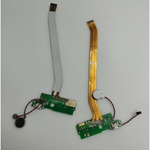 Original USB Plug Charge Board USB + Vibrator + Microphone For OUKITEL U7 Plus/U7 Max