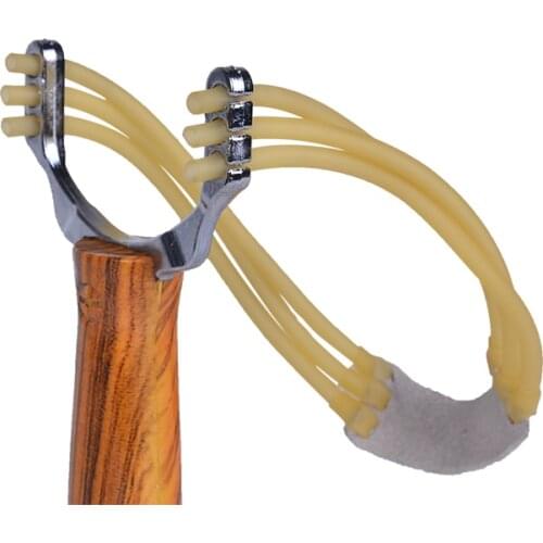 13.5*8*2.5cm Slingshot Zinc Alloy and Plastic Slingshot Catapult Camouflage Bow Un-hurtable Outdoor Game Playing Too