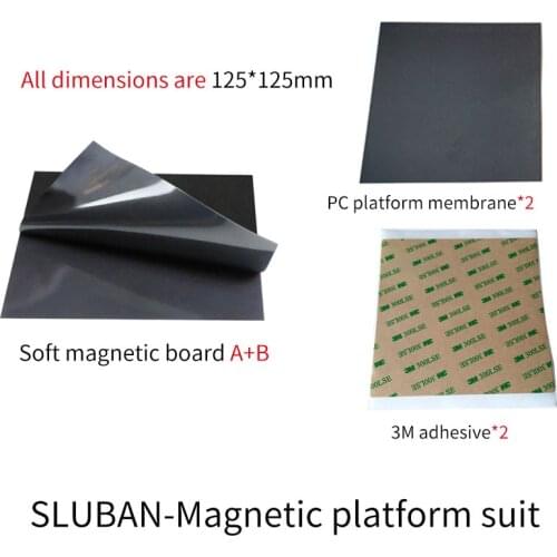3DPrint SLUBAN-Magnetic platform suit