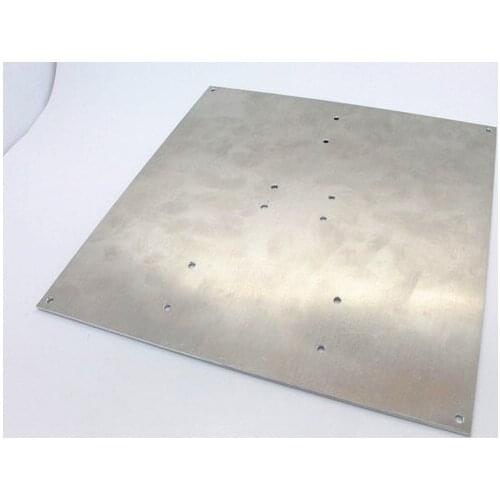 Reprap aluminum plate for MK2B heated bed heating plate aluminum plate size 220*220*3mm for 3D printer parts