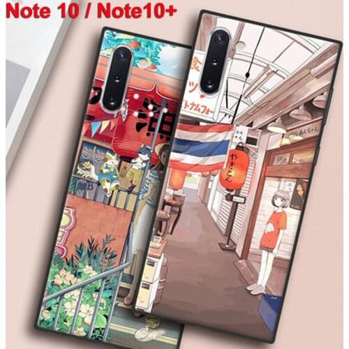 Case for Samsung Note 10 cases Note10 cover Note 10+ cartoon shockproof Note10+ protective capas for Galaxy Note10 plus pro case