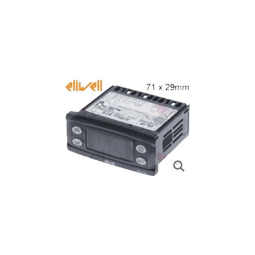 Electronic controller ELIWELL type ICPlus915 model ICP22JI35000 mounting measurements 71x29mm