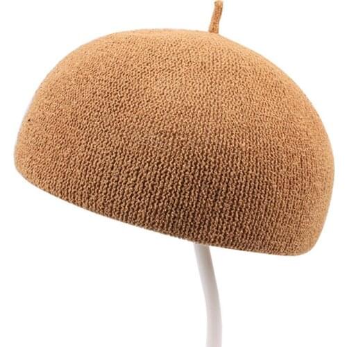 Summer New Cotton And Linen Sun Hat Women Casual Elegant Ladies Beret Hat French Style Fashionable Bone Tocas Painter Hat