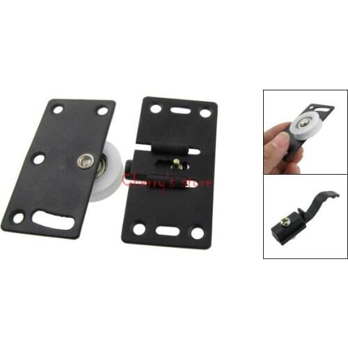 Best Promotion Wholesale Price 30mm Diameter White Nylon Wheel Furniture Sliding Door Roller 5 Sets