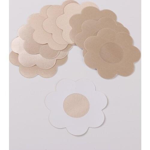 10 Pcs Sexy Nipple Pasties Nipple Covers Women Adhesive Breast Disposable Breathable Invisible Sticky Bra Womens Accessoires