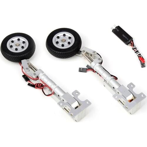 Main landing gears with brake wheels retract part of Super Viper Avanti Turbojet version HSD Hobby rc plane model